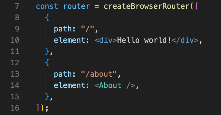 second route refactored
