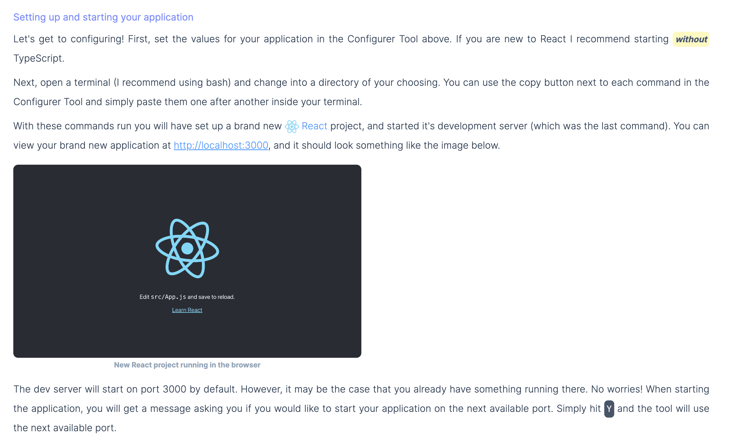 written guide example